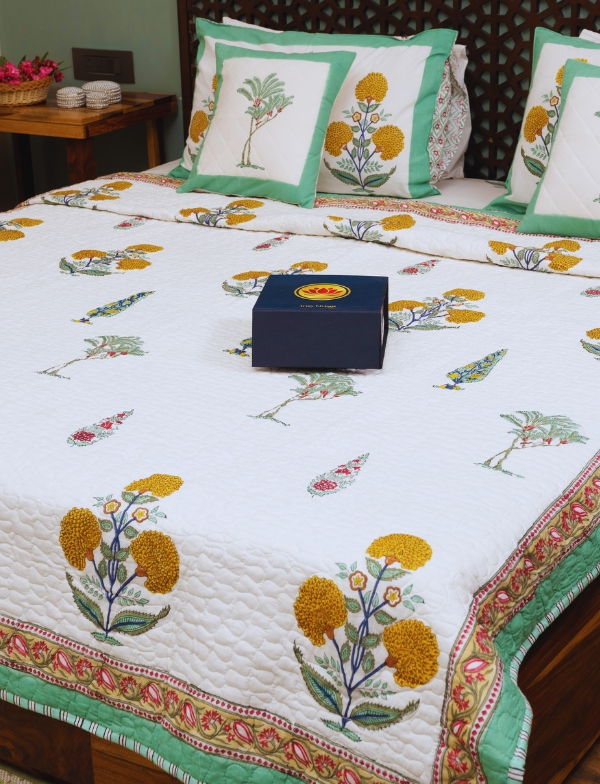 Majestic Marigold  Bedding Set